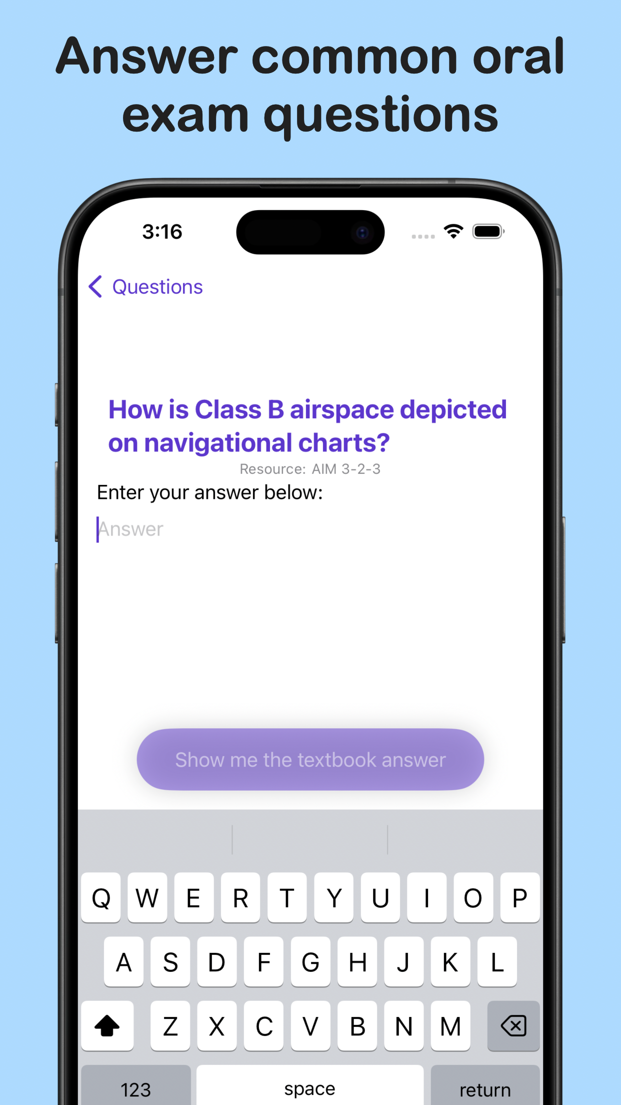 FAA-style questions